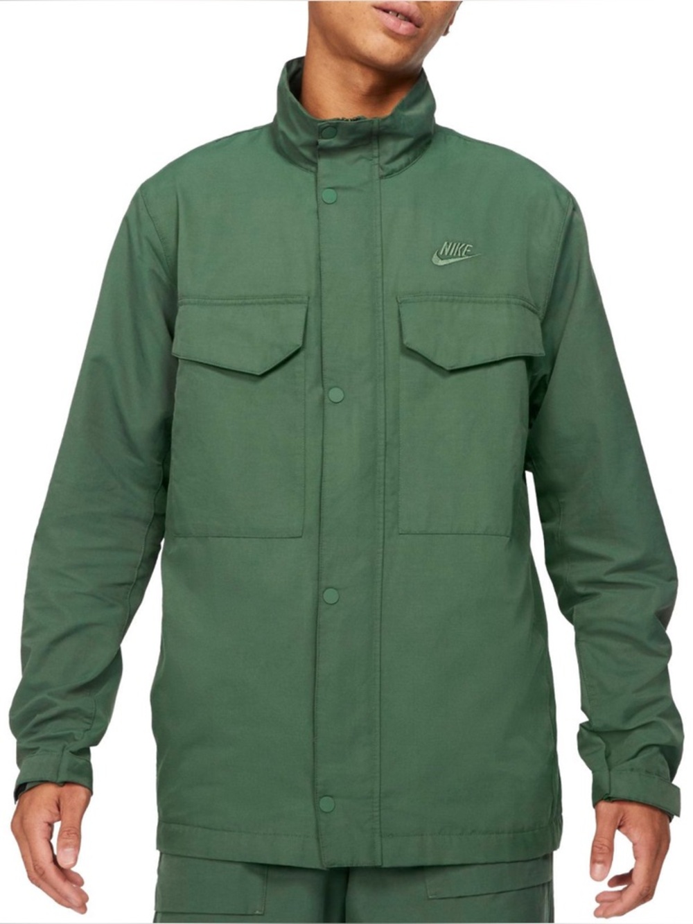 Nike Sportswear  Men Jacket Military Lightweight Green XL